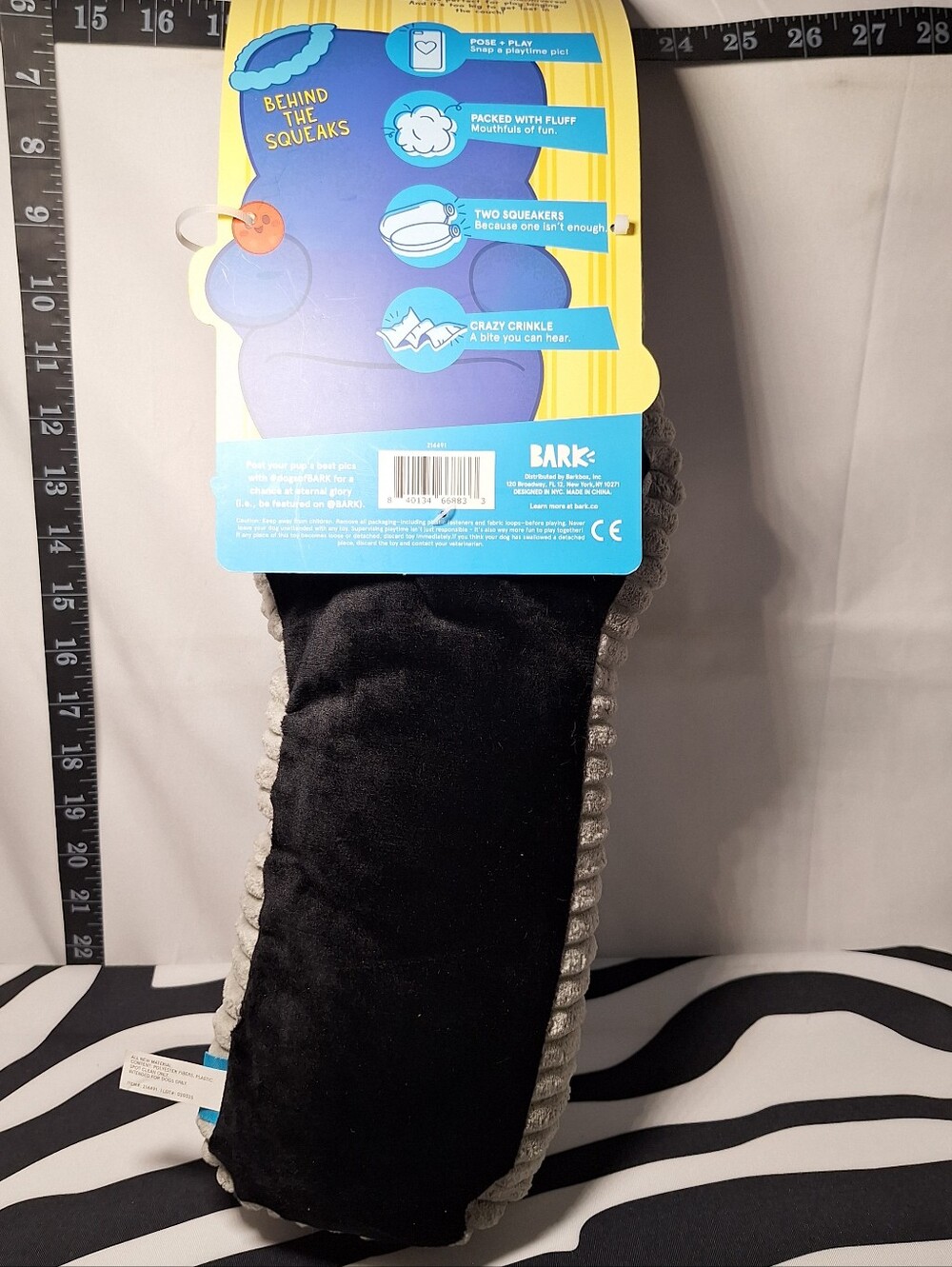 NWT Bark Big Burp Slurp & Chewinversal Remote Dog Toys - Picture 12 of 12